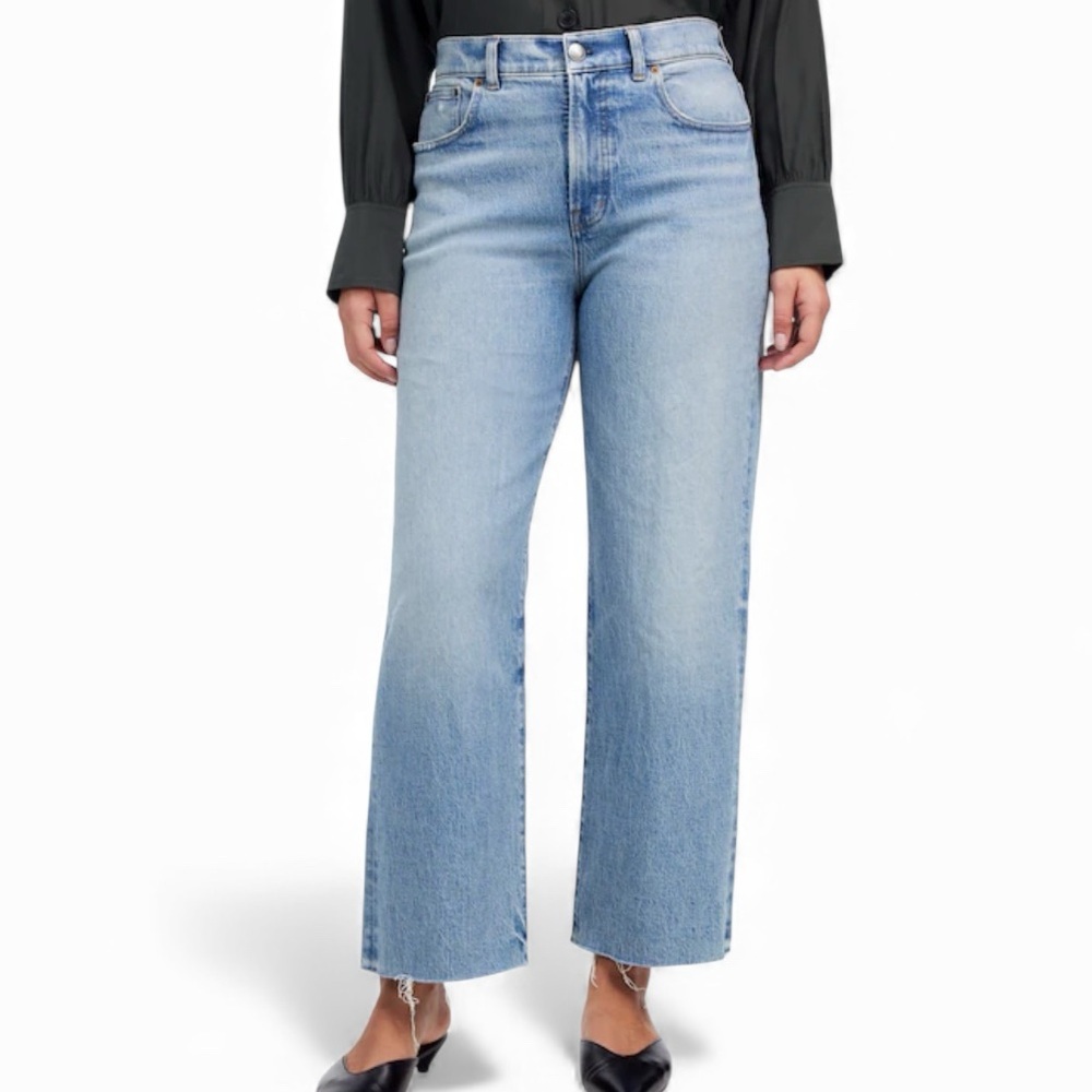 MADEWELL The Perfect Vintage Jean Women’s Size 23 Raw Hem Denim - Picture 4 of 14